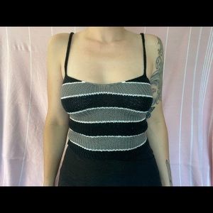 Knit crop top